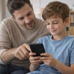 movil seguro niños acompañado por los padres