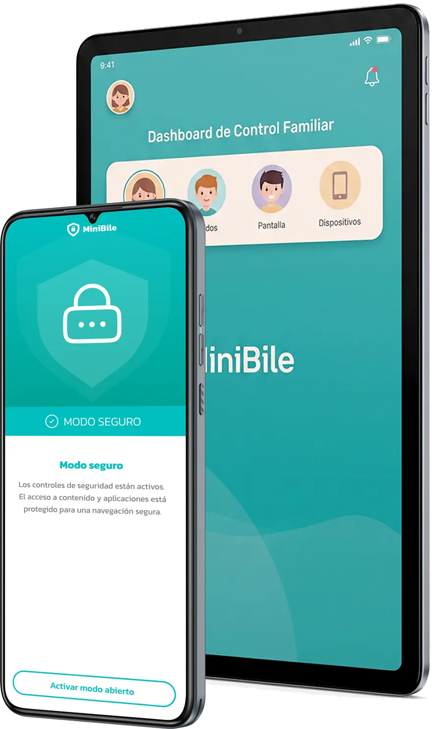 Celular y tablet mini bile