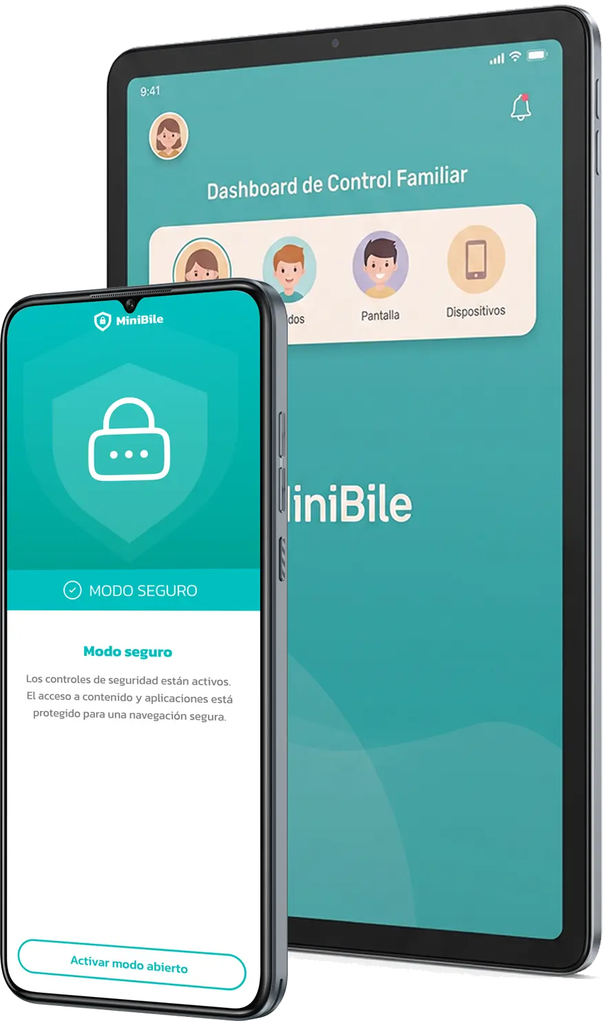 Celular y tablet minibile