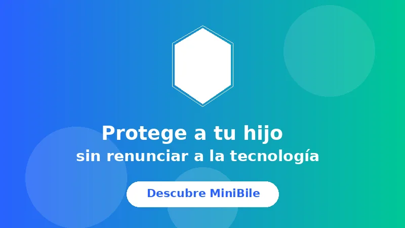 MiniBile: móvil seguro para niños sin redes sociales con control parental integrado